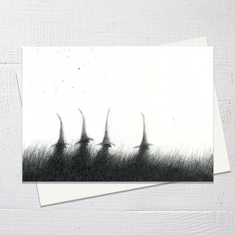 FOUR FOLK Greetings Card (C13)