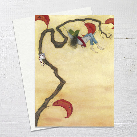 HAMMOCK DAYS Greetings Card (C20)