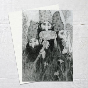 GNOMEBAND Greetings Card (C16)