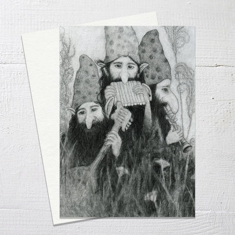 GNOMEBAND Greetings Card (C16)