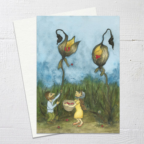 RATTLIN' PODS Greetings Card (C29)